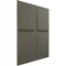 Ekena Millwork 19 5/8in. W x 19 5/8in. H Galveston EnduraWall Decorative 3D Wall Panel Covers 2.67 Sq. Ft. WP20X20GLISG - alternate 3